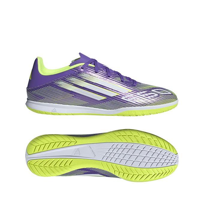 adidas F50 Club Indoor JI0023 PURRUS-FTWWHT-LUCLEM