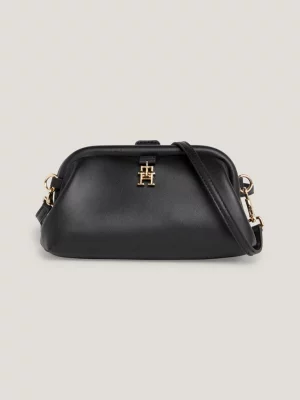 Bolsa transversal reversível com monograma TH