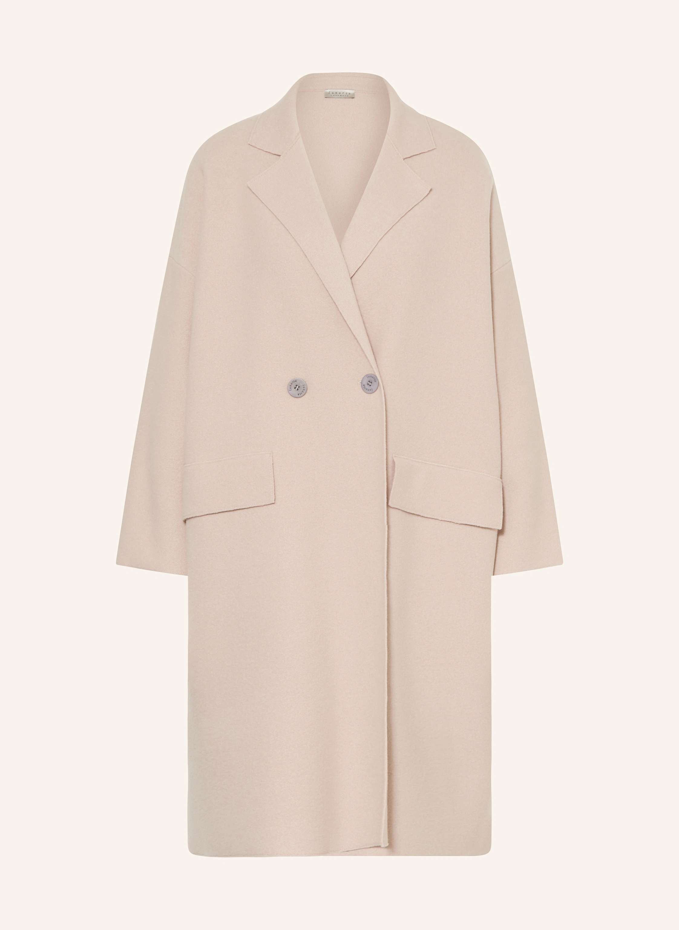 lunaria cashmere Oversized-Wollmantel mit Cashmere