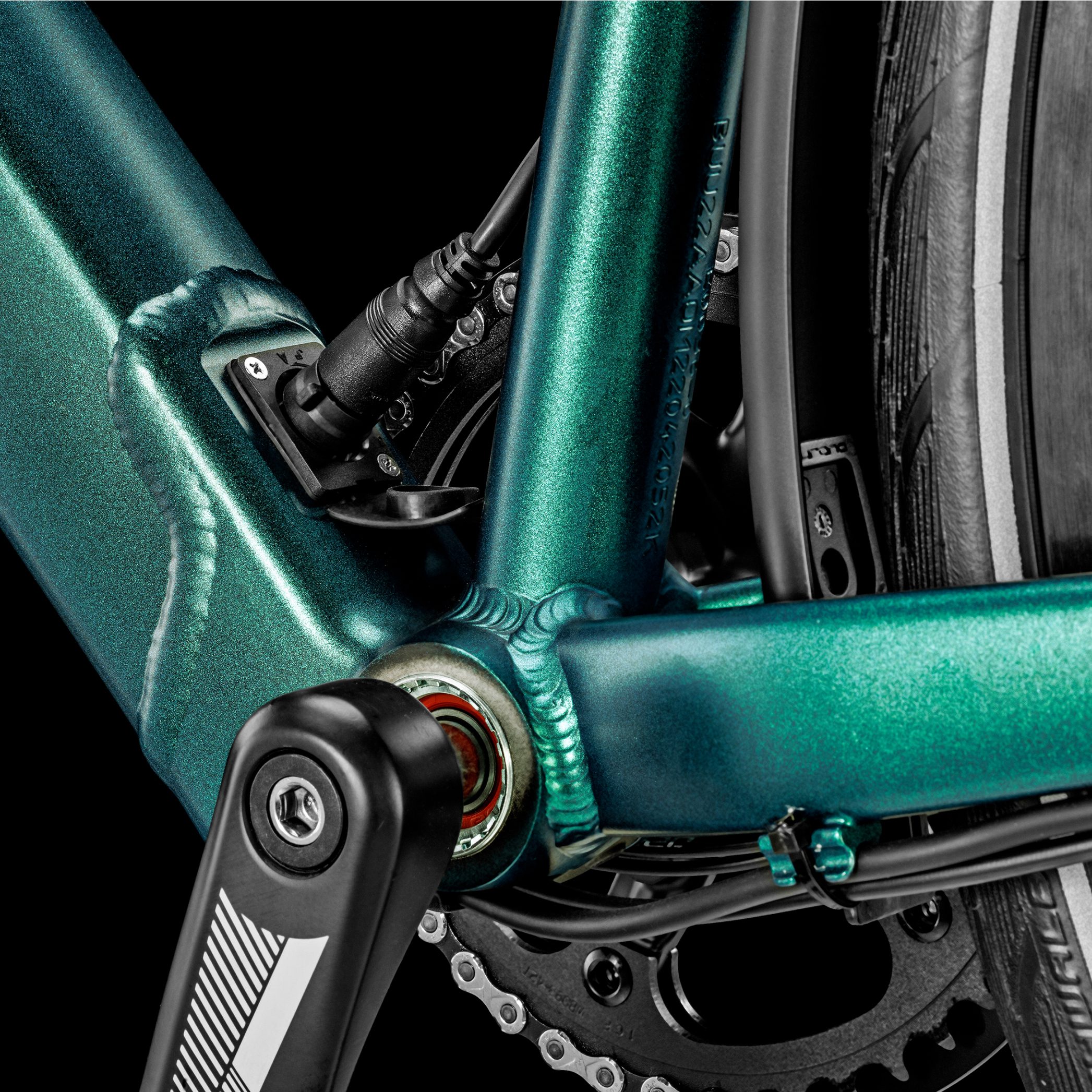 Bergamont E-Sweep Tour Urban E-Bike matt dark green
