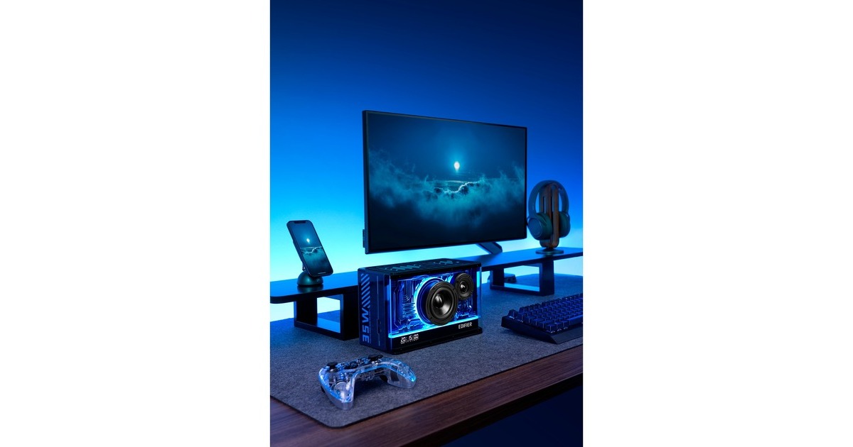 EdifierQD35 luidspreker  (Zwart, Bluetooth, USB)