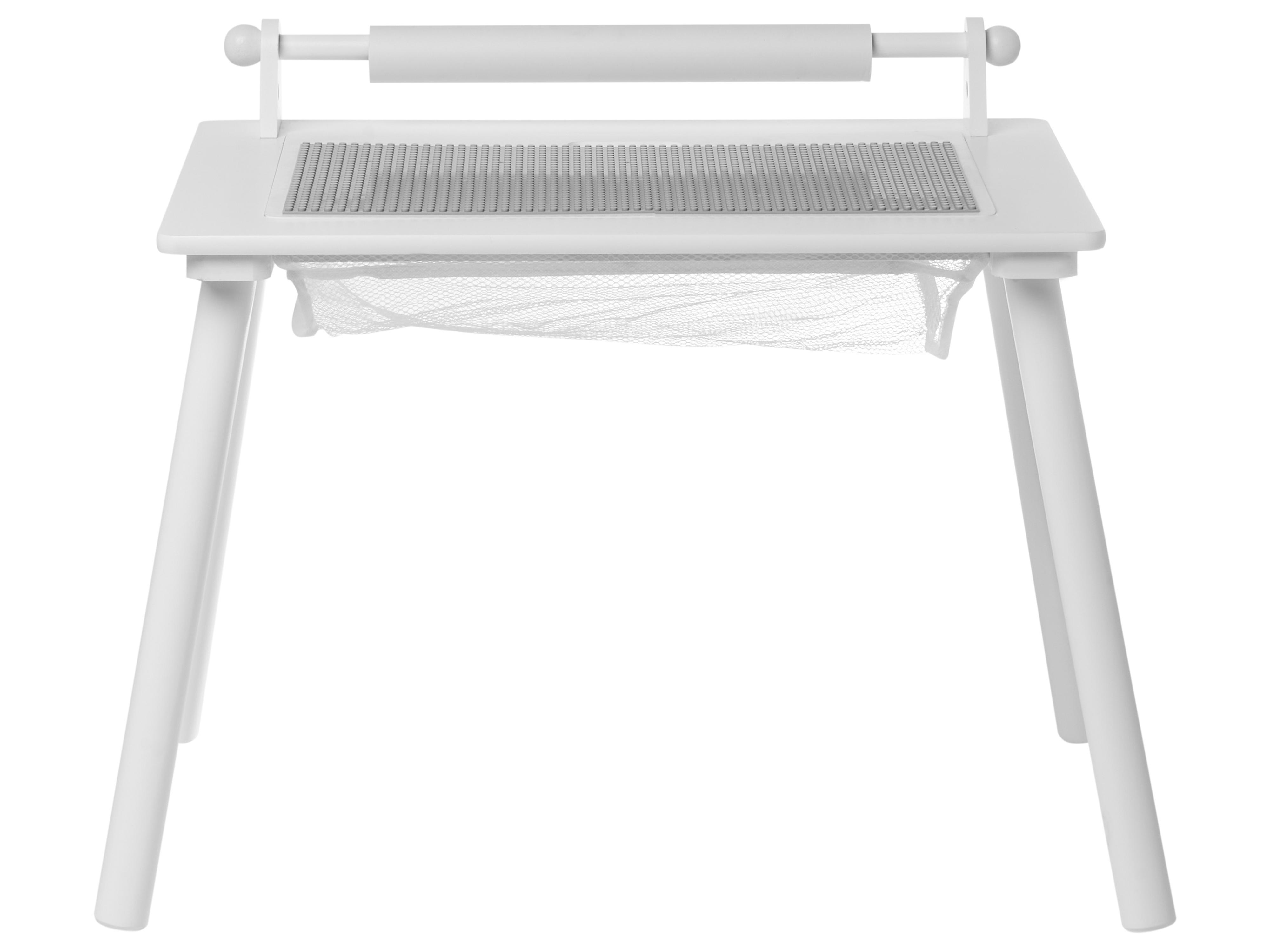 Kindertafel en stoel set MOONTA Wit