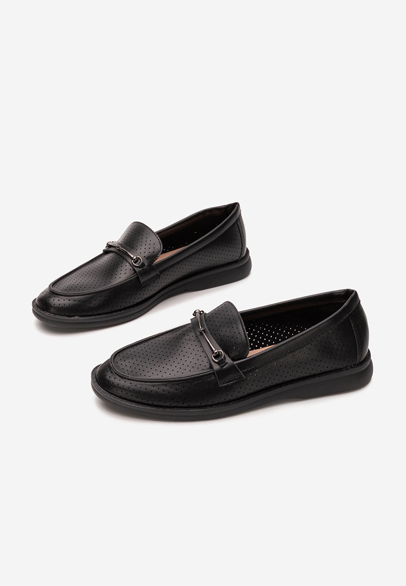 Mocassins femme noirs Morvana V2