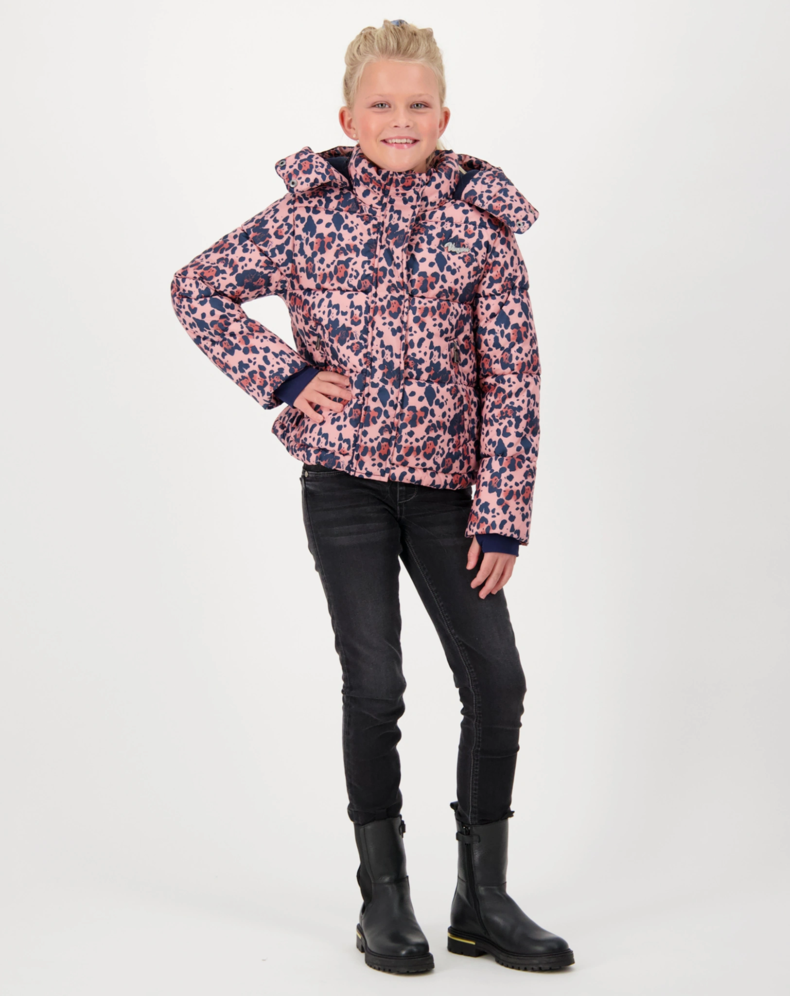 Steppjacke TALINNA in multicolor pink