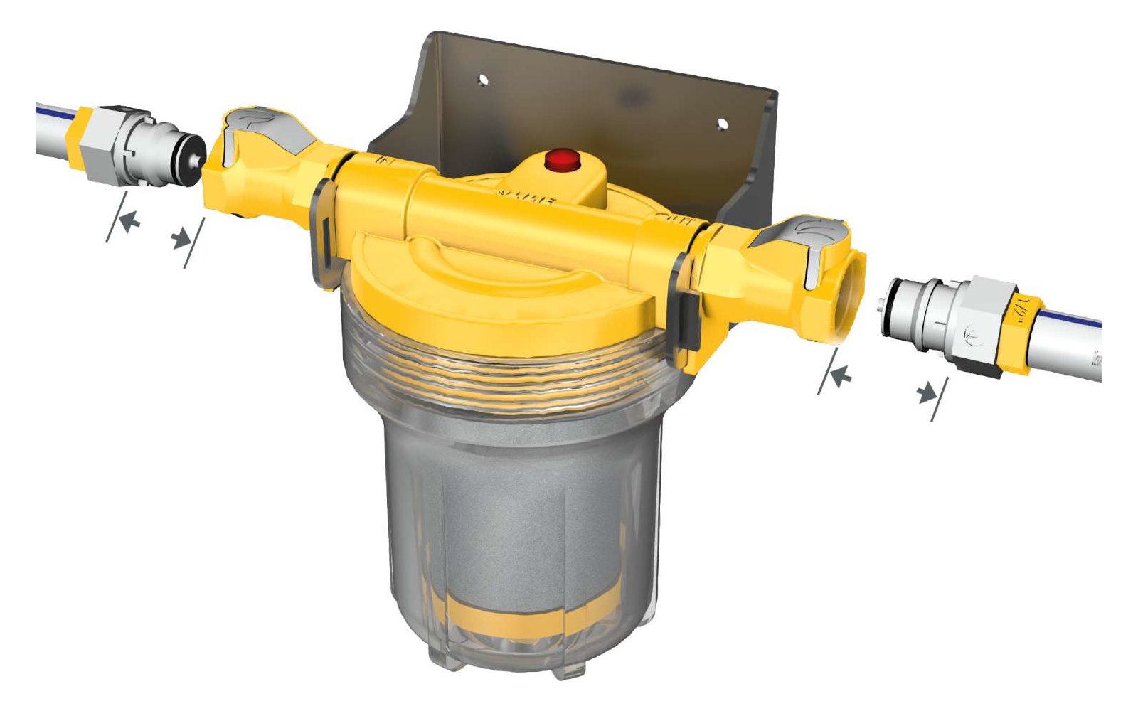Lilie Certec Inline Kompakt Turbo Filtersystem