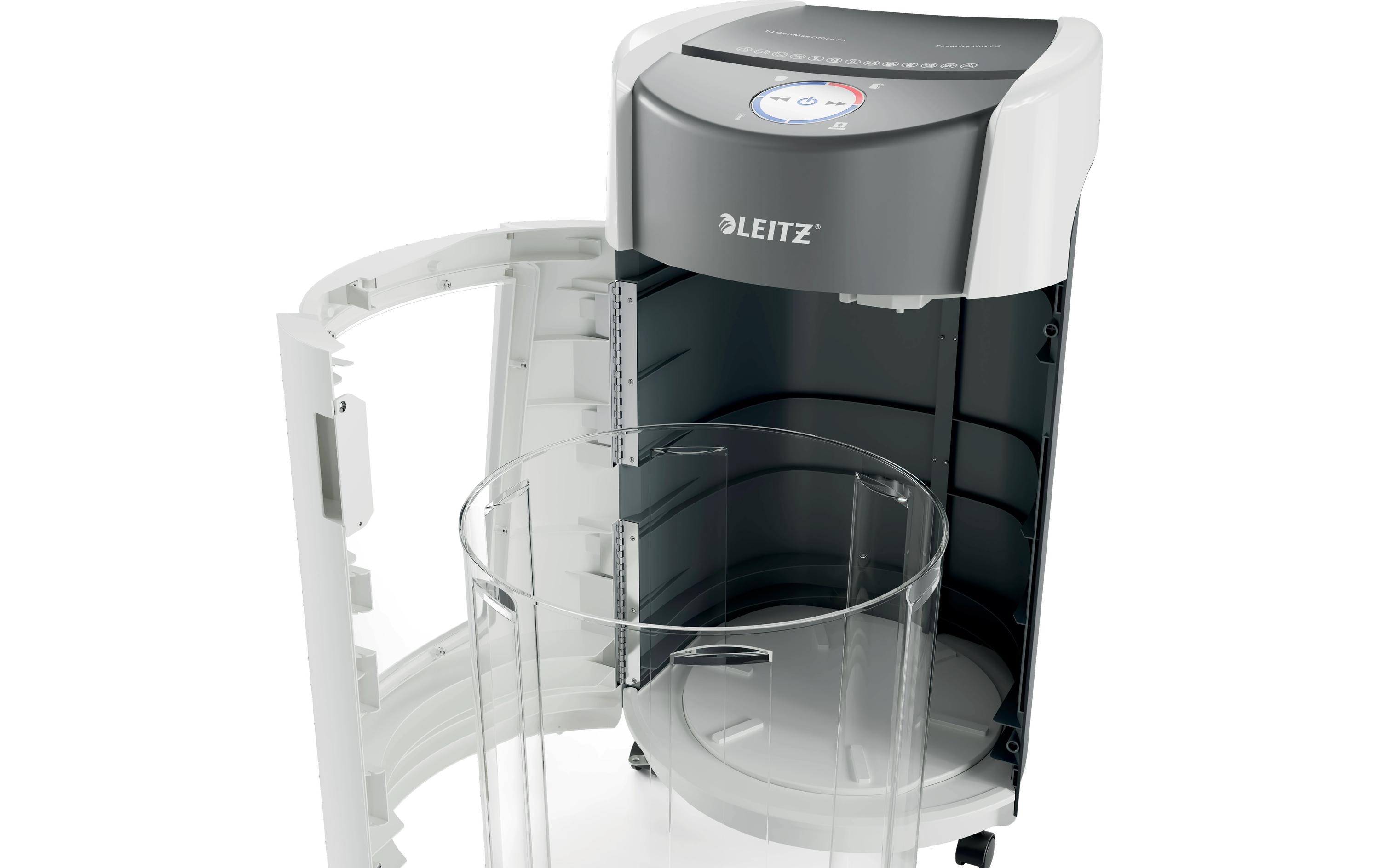 Aktenvernichter IQ OptiMax Office P-5, 10 Blatt<br>Mikroschnitt Aktenvernichter