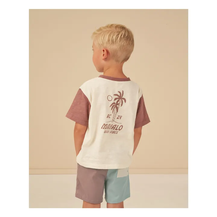 Rylee + Cru T-Shirt Mahalo | Ivoire