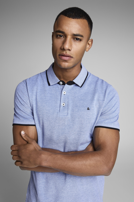 Jack & Jones blauwe heren polo