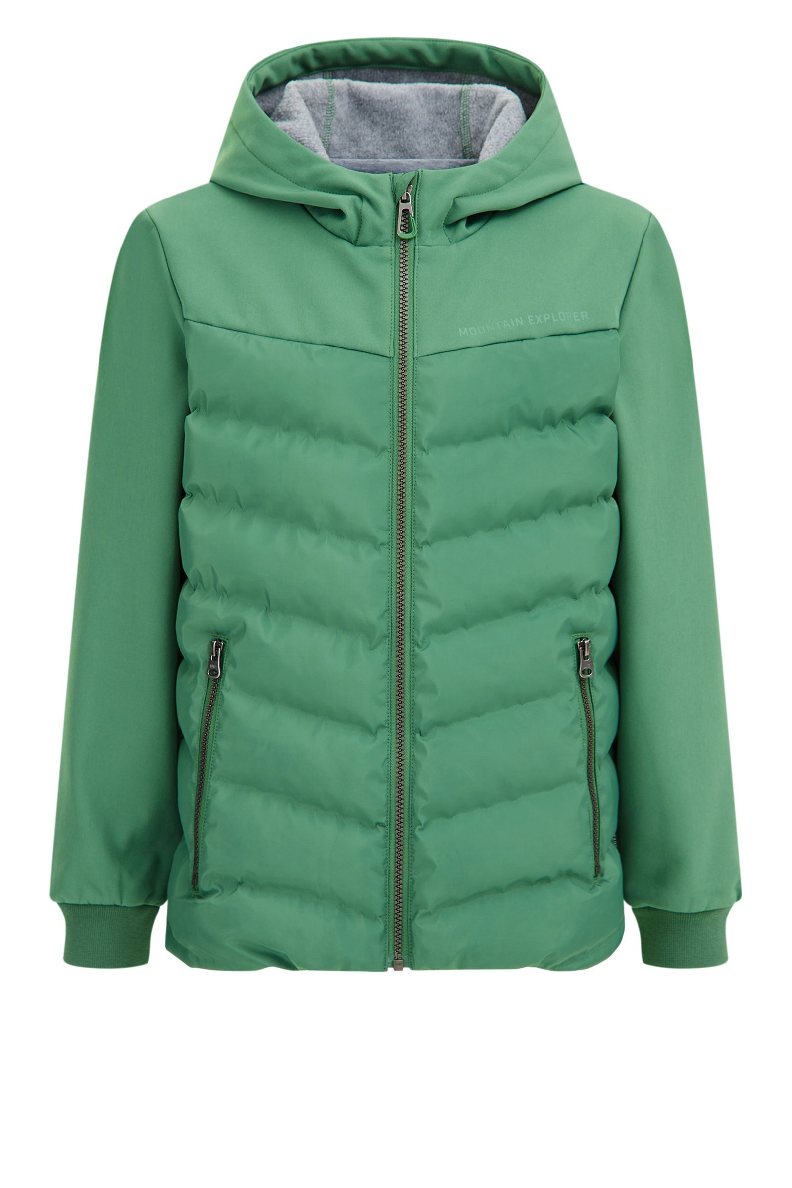 Jongens softshell jack WE Fashion Groen