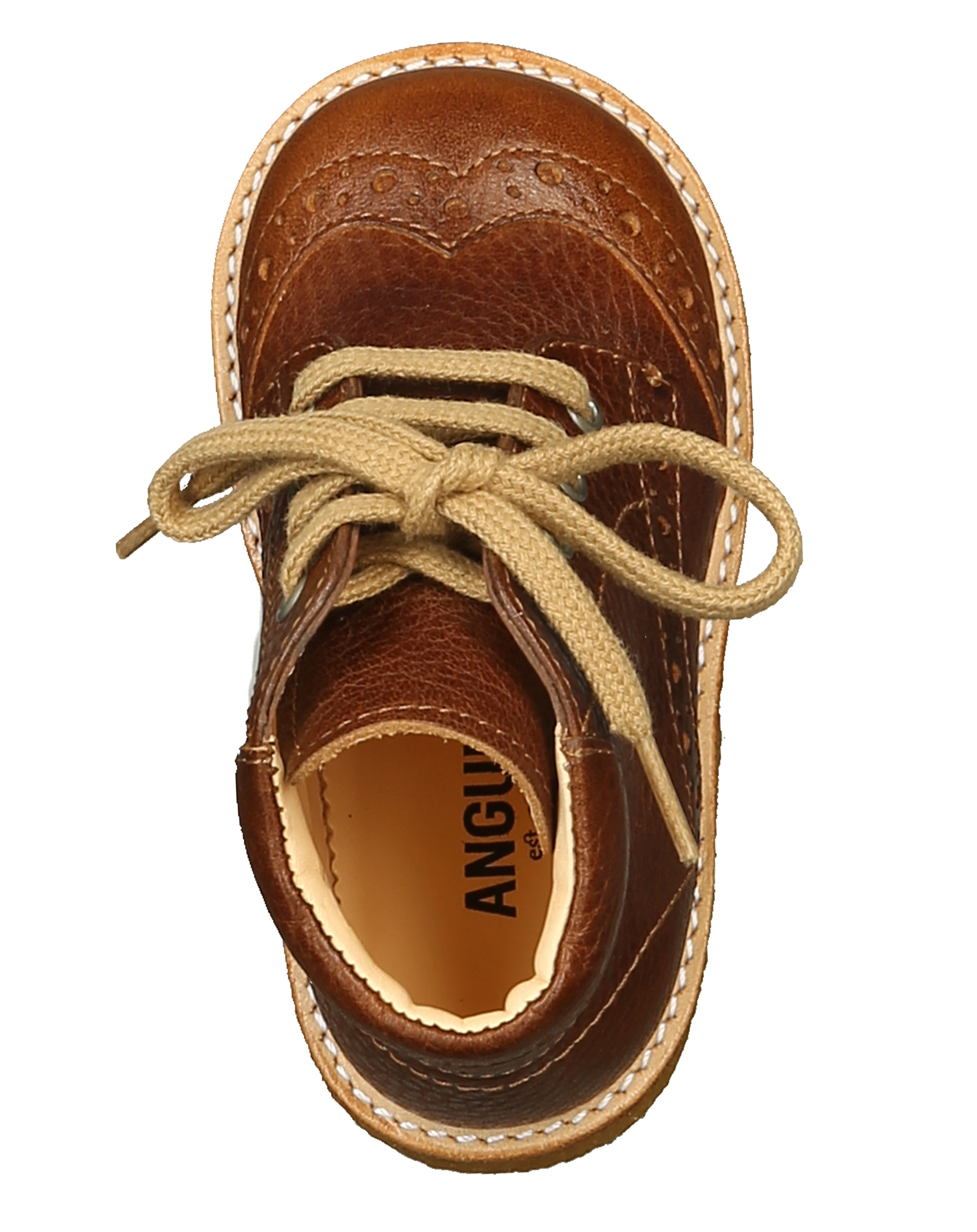 Schnür-Lauflernschuhe AINSLEY in cognac