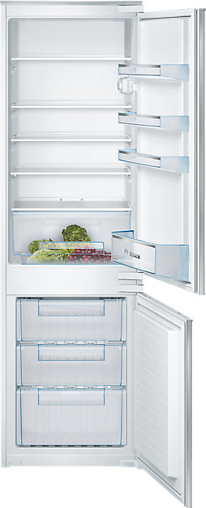 Réfrigérateur congélateur encastrable porte réversible Bosch KIV86NSF0 182L / 83L, blanc