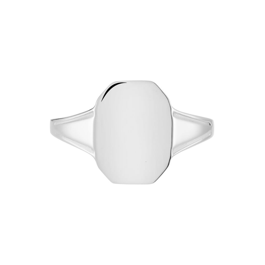 Chevalière Kaleo Argent Blanc