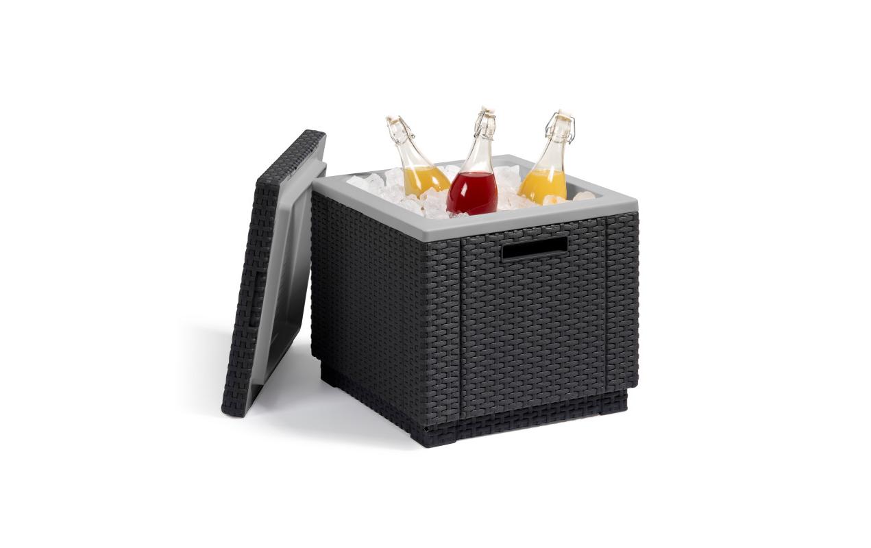Lounge Tisch Ice Cube, Graphite, 40L, 42 x 42 x 41 cmGartentisch