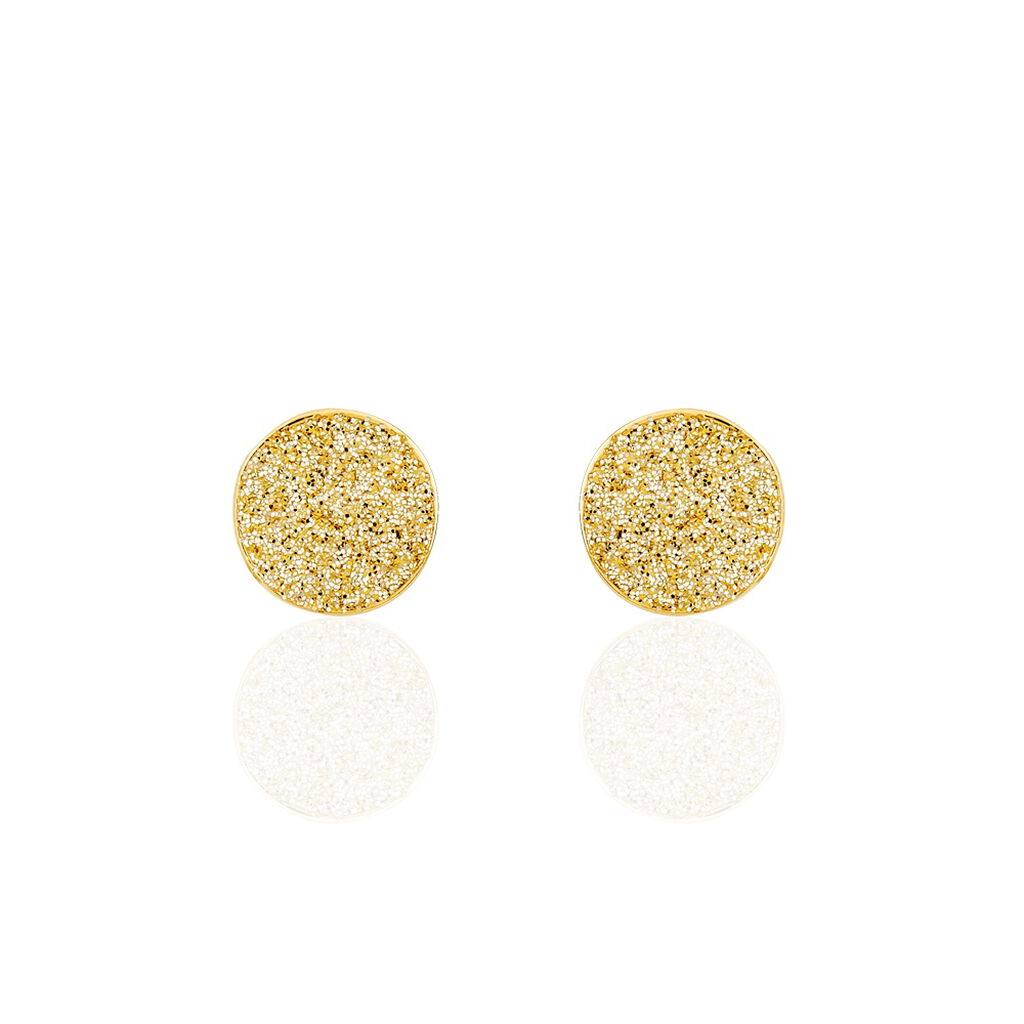 Boucles D'oreilles Puces Eryne Or Jaune