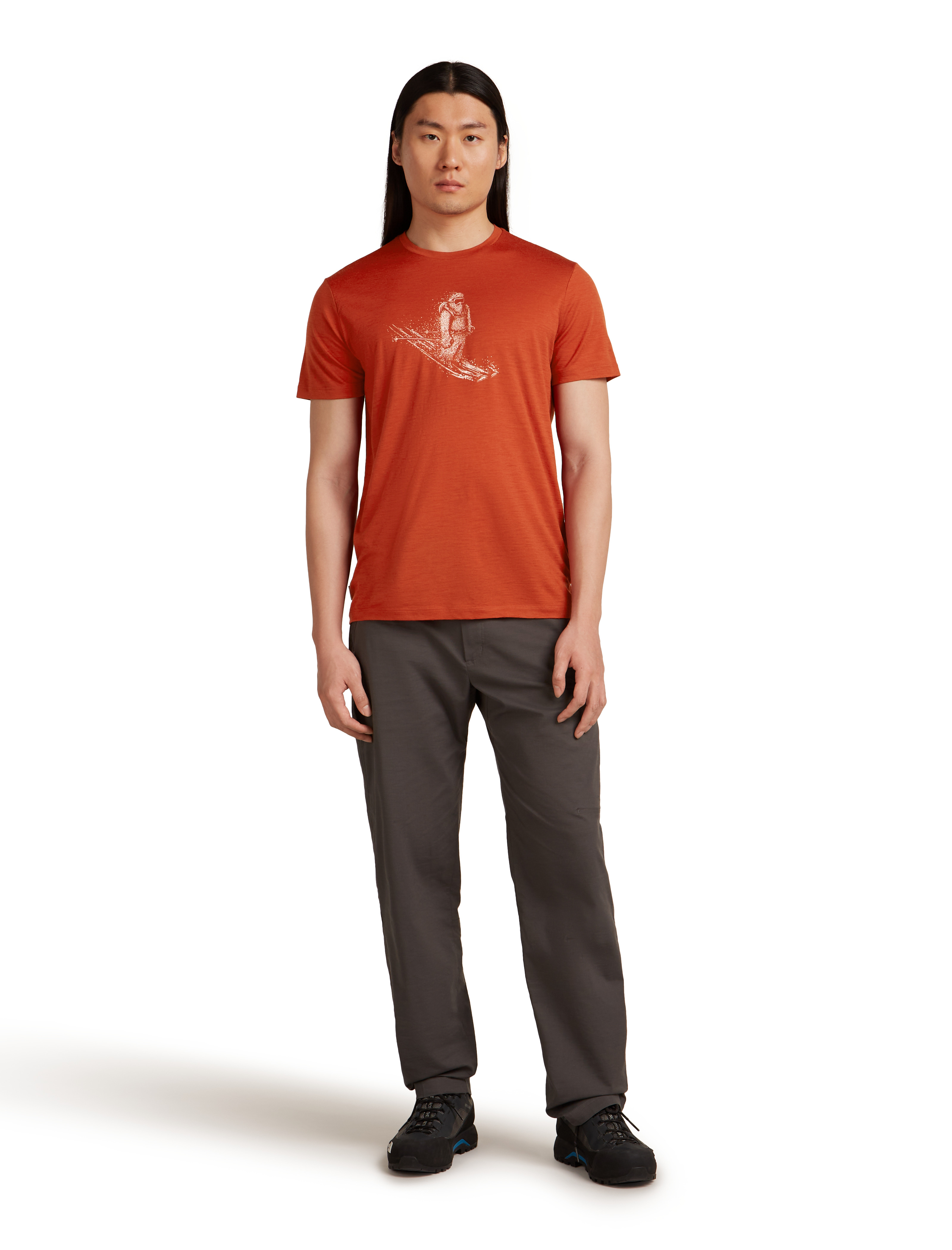 M Merino 150 Tech Lite SS T Skiing Yeti