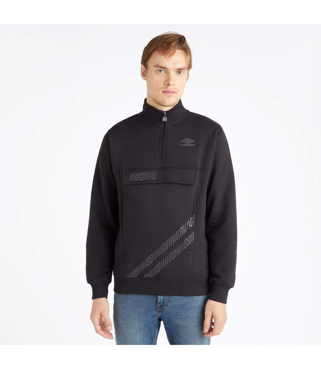 Umbro - Haut CITY SILO HORIZON - Homme (Noir / Gris) - UTUO1810