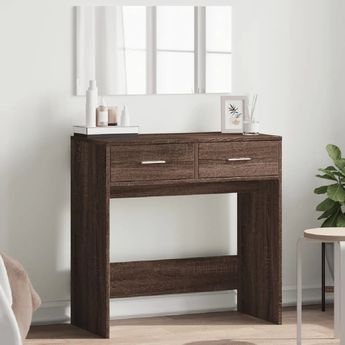 Coiffeuse VIDAXL - Chêne Marron