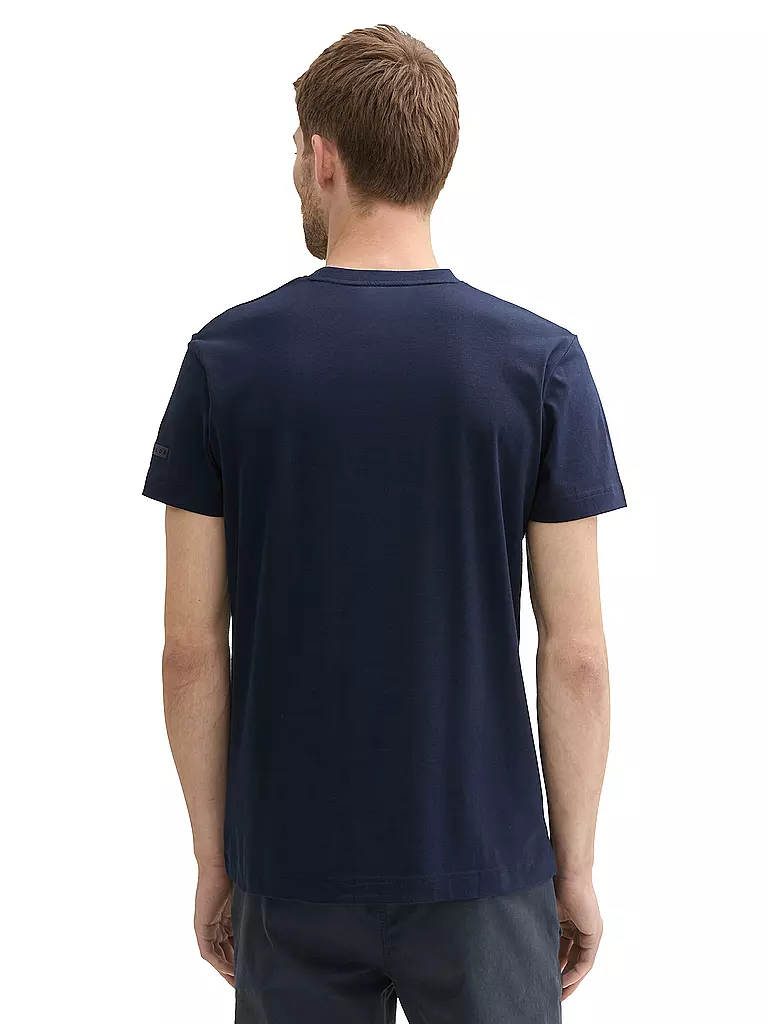 TOM TAILOR T-Shirt dunkelblau