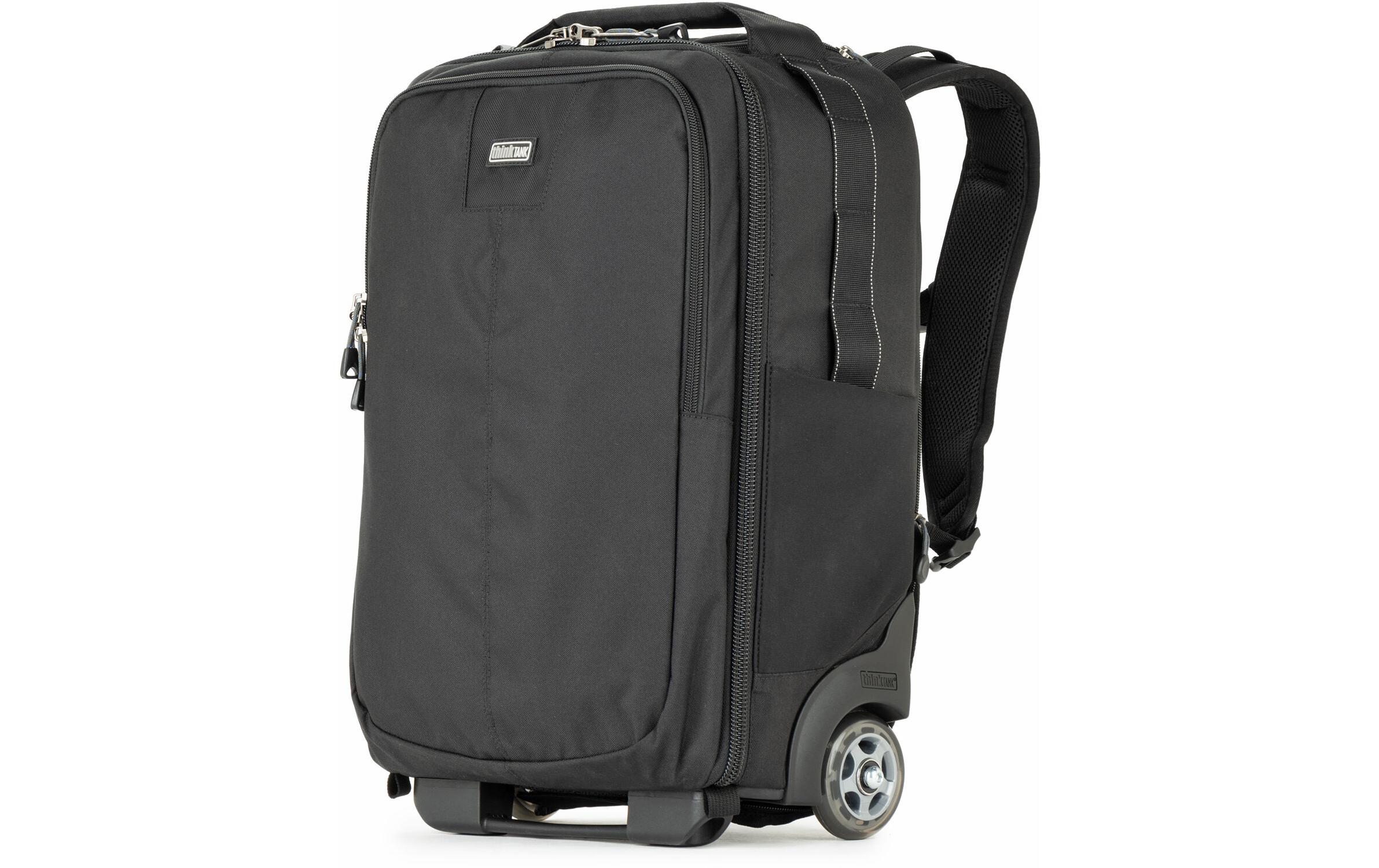 Koffer Essentials Convertible rolling Schwarz<br>Rucksack-Trolley mit Schultergurten