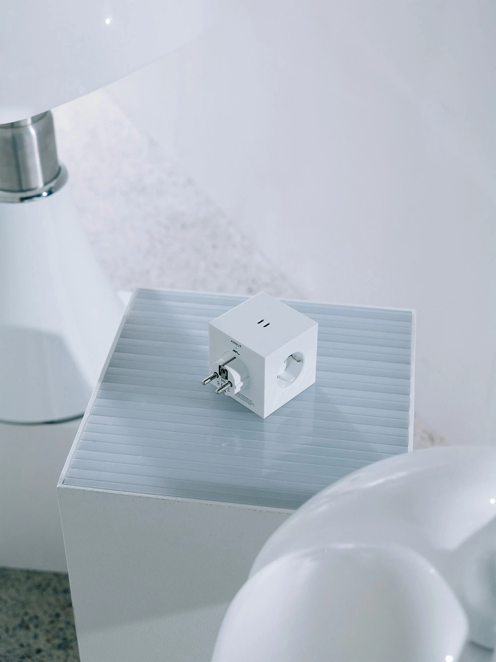 Stopcontact splitter Square 2