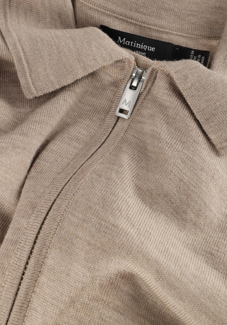 MATINIQUE beige matinique polo mapolo knit