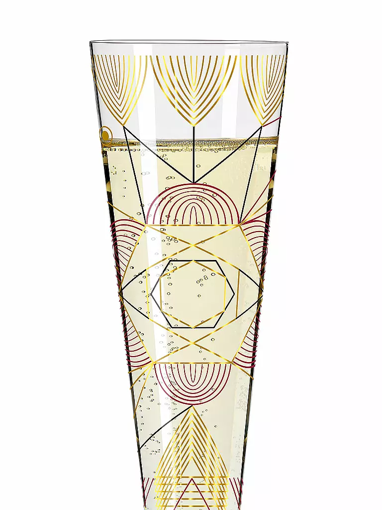 RITZENHOFF Champagnerglas Goldnacht 2022 #26 Werner Bohr gold