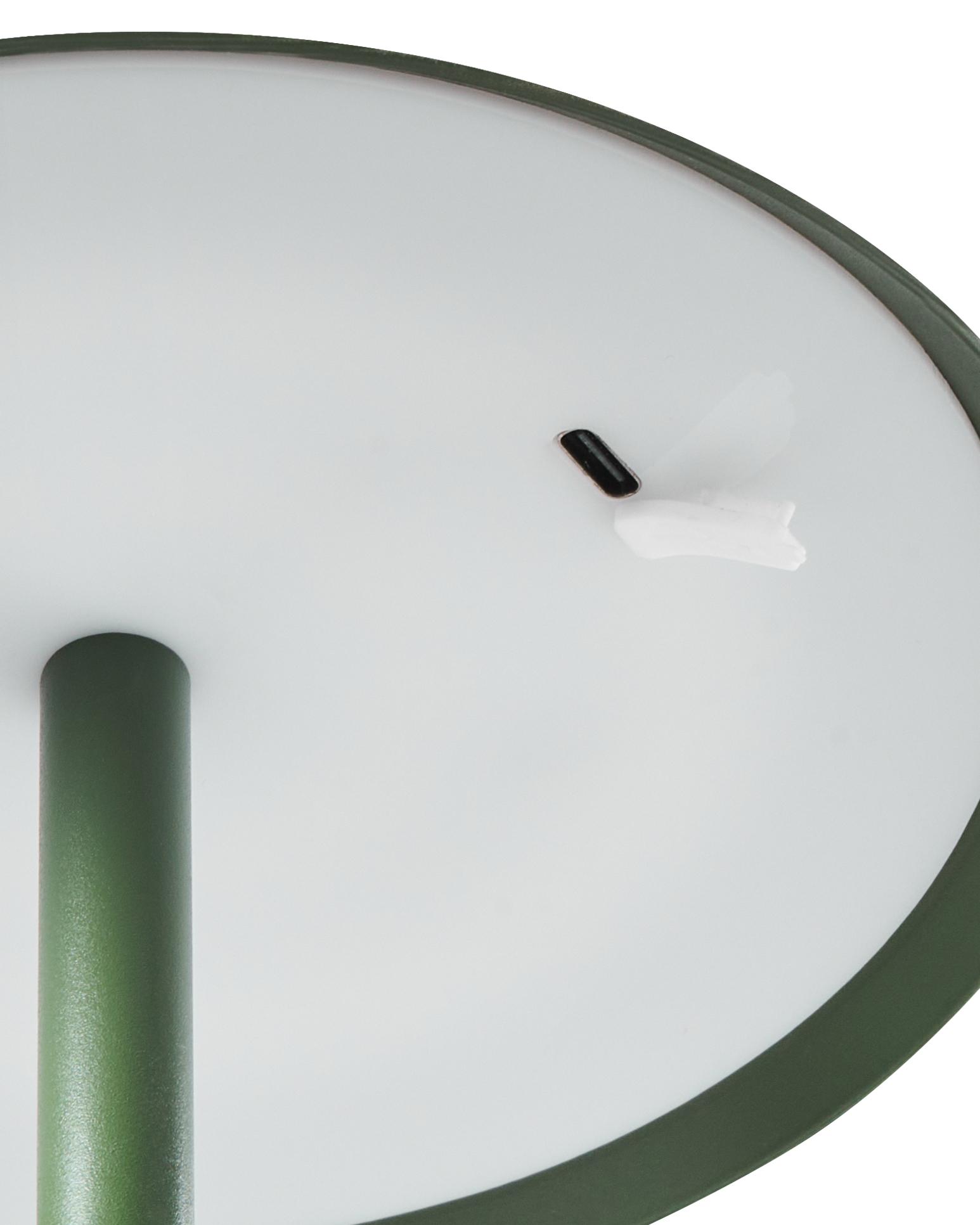 LED draadloze tafellamp MODJO met dimmer Metaal Groen