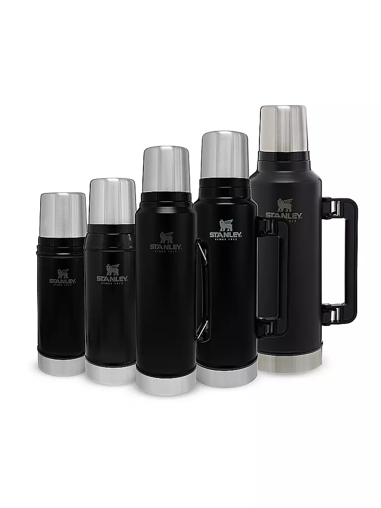 STANLEY Isolierflasche - Thermosflasche Classic 0,75l Schwarz schwarz