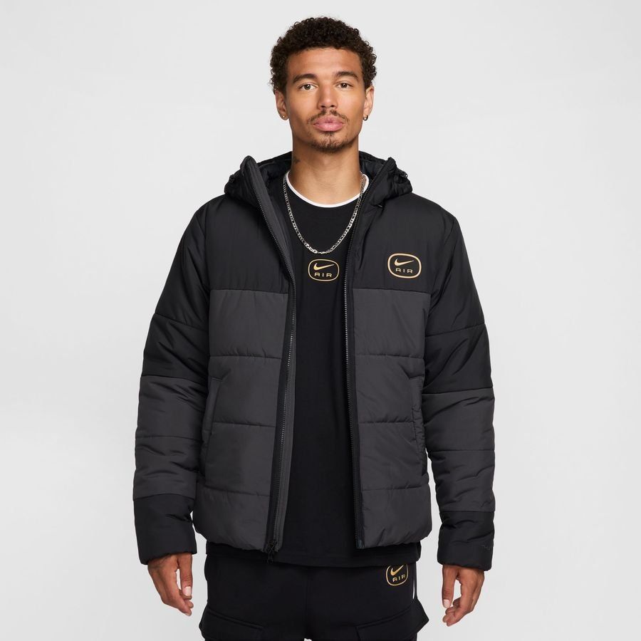 Nike Manteau d'Hiver NSW Air synthetic-fill - Noir/Gris/Doré
