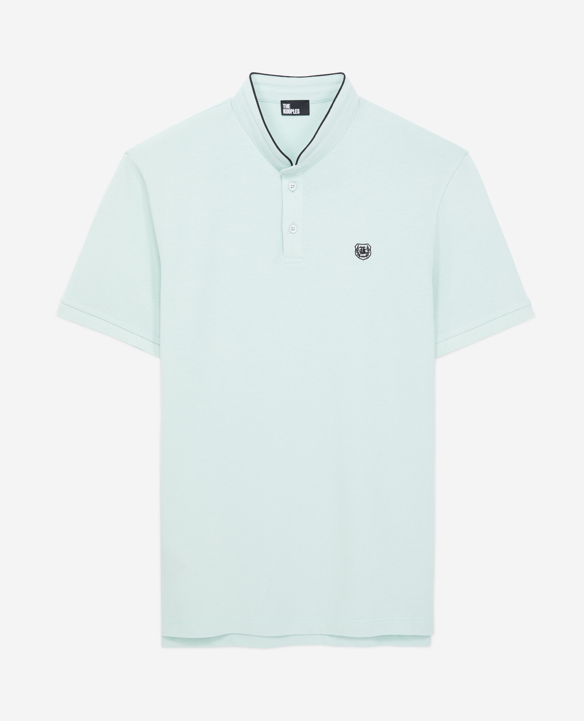 Polo vert en coton