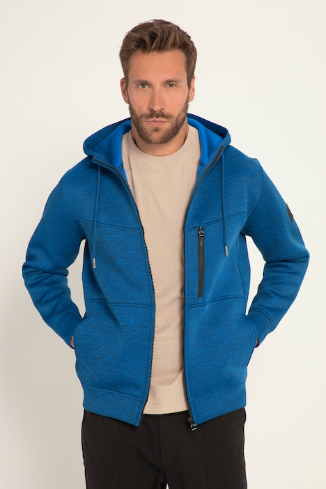 Hoodiejacke, FLEXNAMIC®, Workwear, Scuba, Kapuze, 4 Taschen