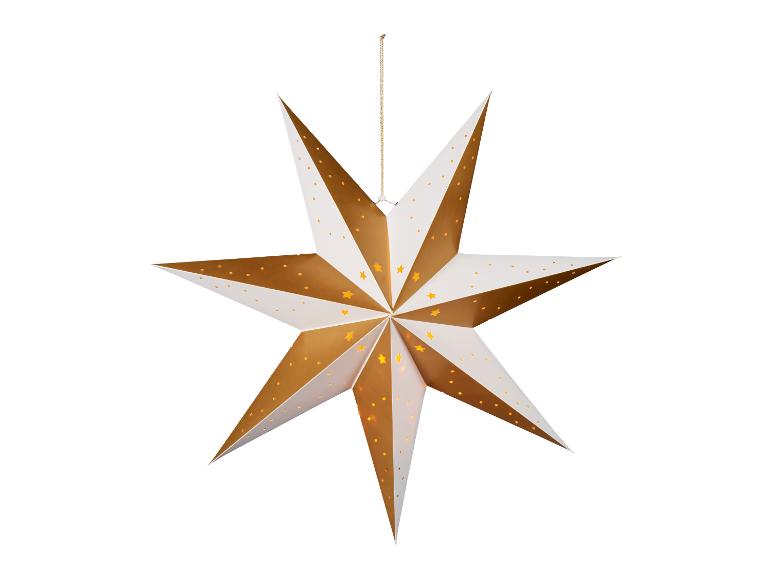 Kerstster met verlichting