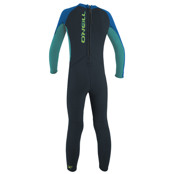 O'Neill Kinder Neoprenanzug Toddler Reactor-2 2mm Back Zip Full - Boys SLATE/LTAQUA/OCEAN SU23