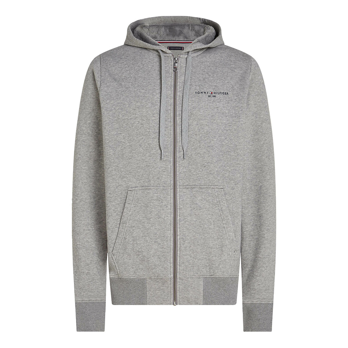 TOMMY HILFIGER<br>Moletom com zíper e forro quente