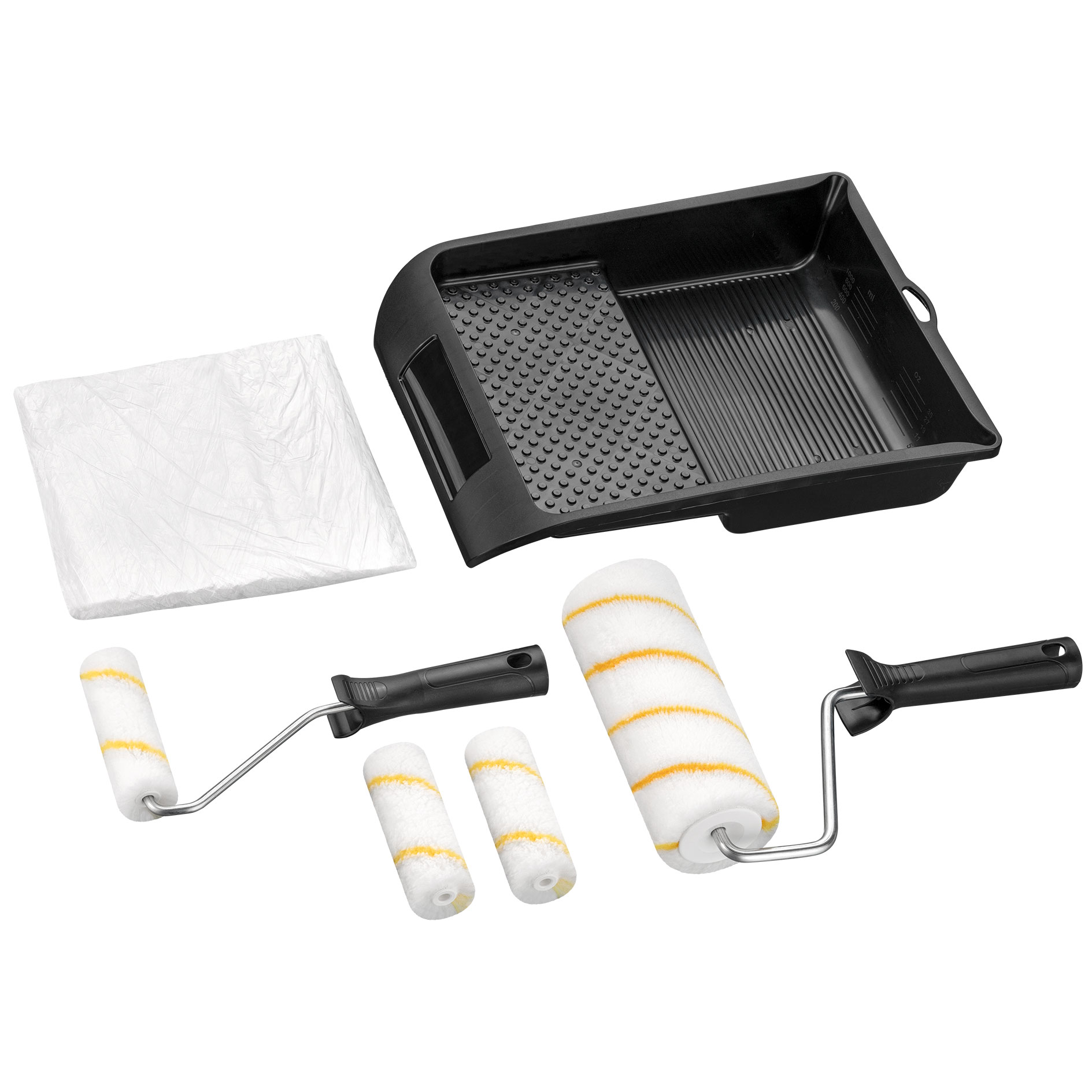 8-teiliges Renovier-Set - mit Gelbfaden