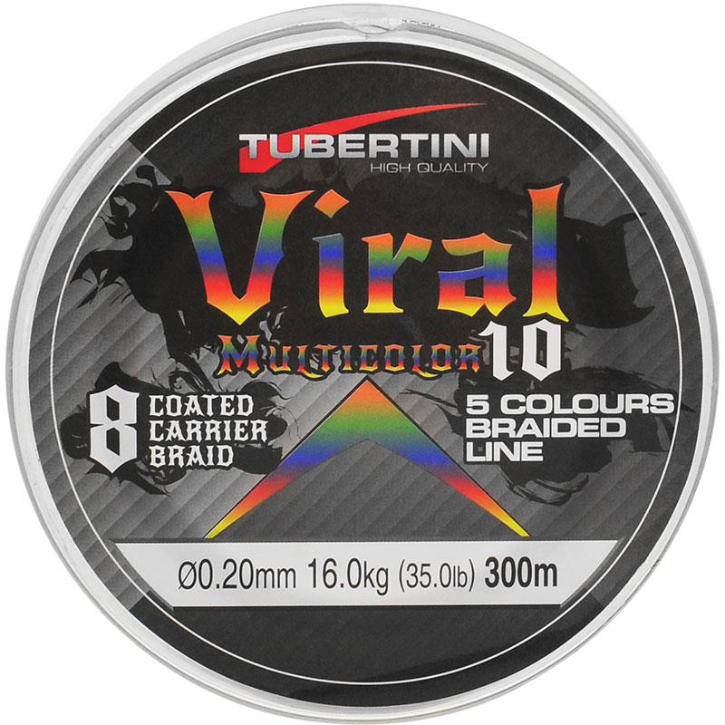 Tresse Tubertini Viral 10 Multicolore - 300M