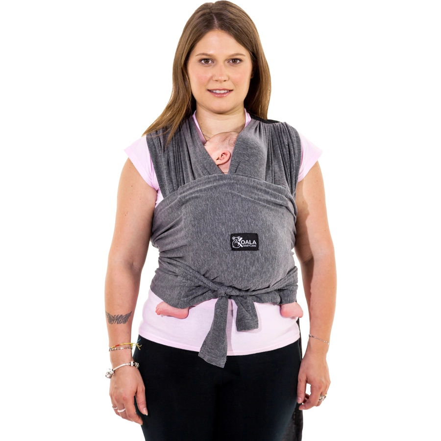 KOALA BABYCARE® Babytragetuch anthrazit