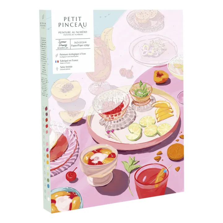 La Petite Épicerie Kit de peinture au numéro - Summer Deams