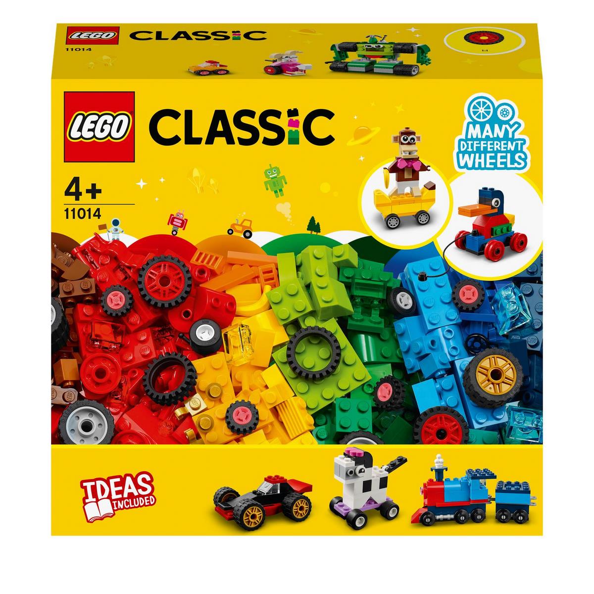 Briques et roues LEGO® Classic 11014