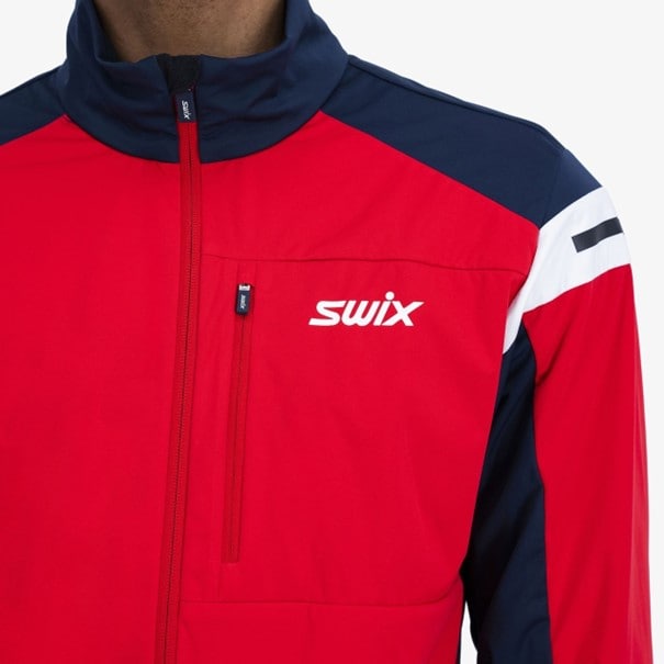 Swix Dynamic Jacket, Herre<br>Langrenn- og treningsjakke med unik bevegelsesfrihet!
