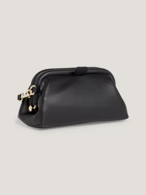 Bolsa transversal reversível com monograma TH