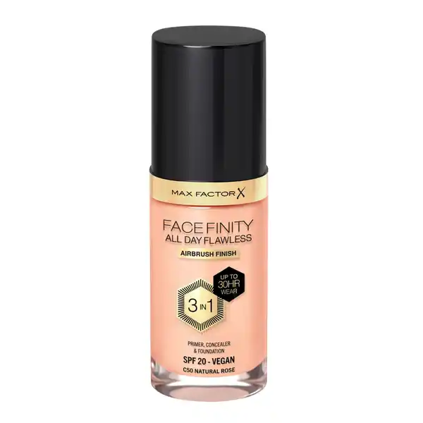 Facefinity All Day Flawless Farbe 50 Natural Rose