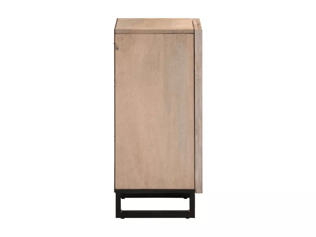Buffet 40x34x75 cm bois massif de manguier