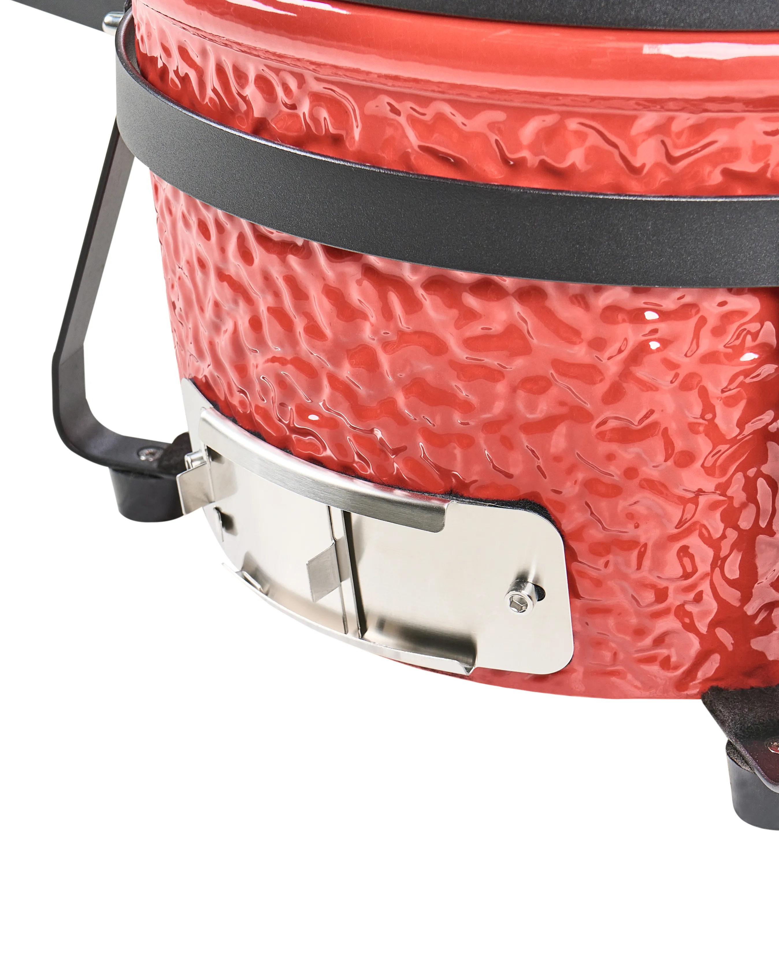 Mini houtskoolgrill KAMADO Keramiek Rood