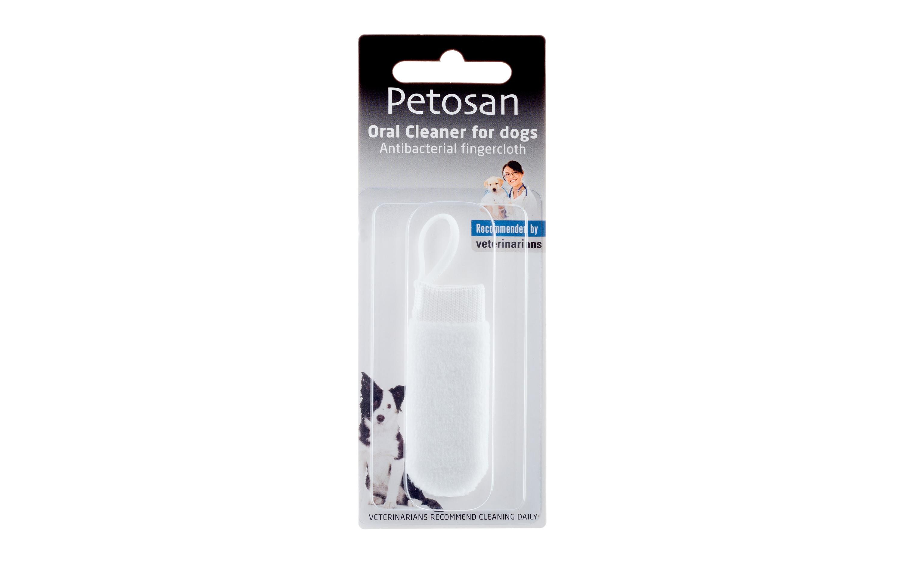 Anti-Plaque Finger Oral CleanerMikrofaserfingerbürste für Hunde