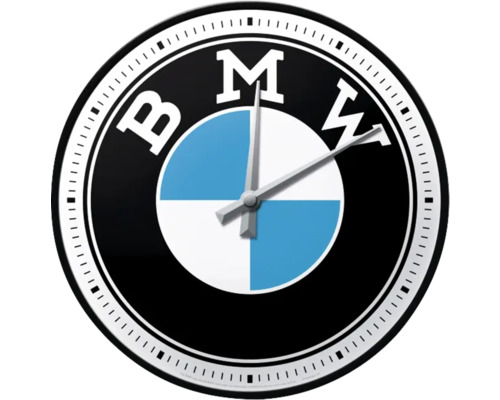 Wandklok BMW logo Ø 31 cm