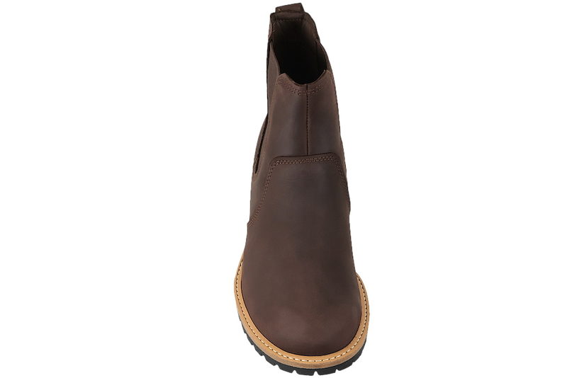 ECCO ELAINA ANKELSTØVLE I MØRKEBRUNT NUBUCK