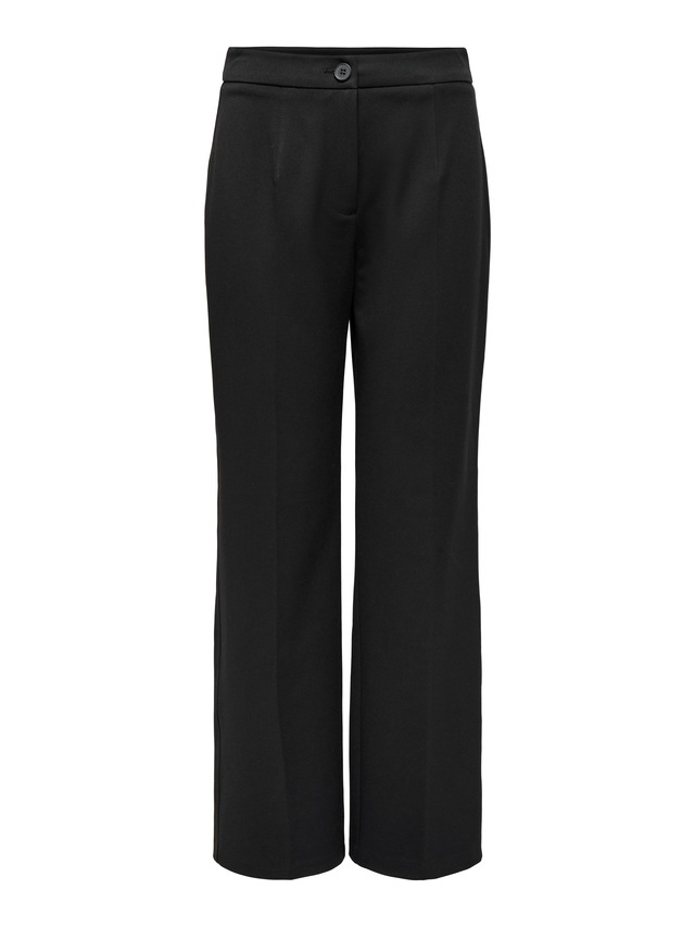 ONLY Anzughose »ONLMIA – Anzughose mit hoher Taille und Stretch«  gerade Form, modisch, Materialmix, Web