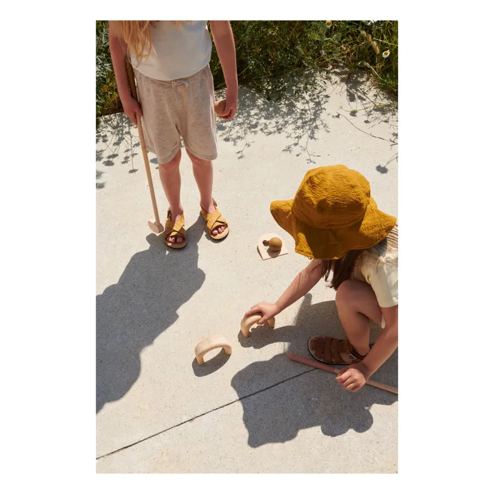 Liewood Set de golf Mary en bois | Bleu roi