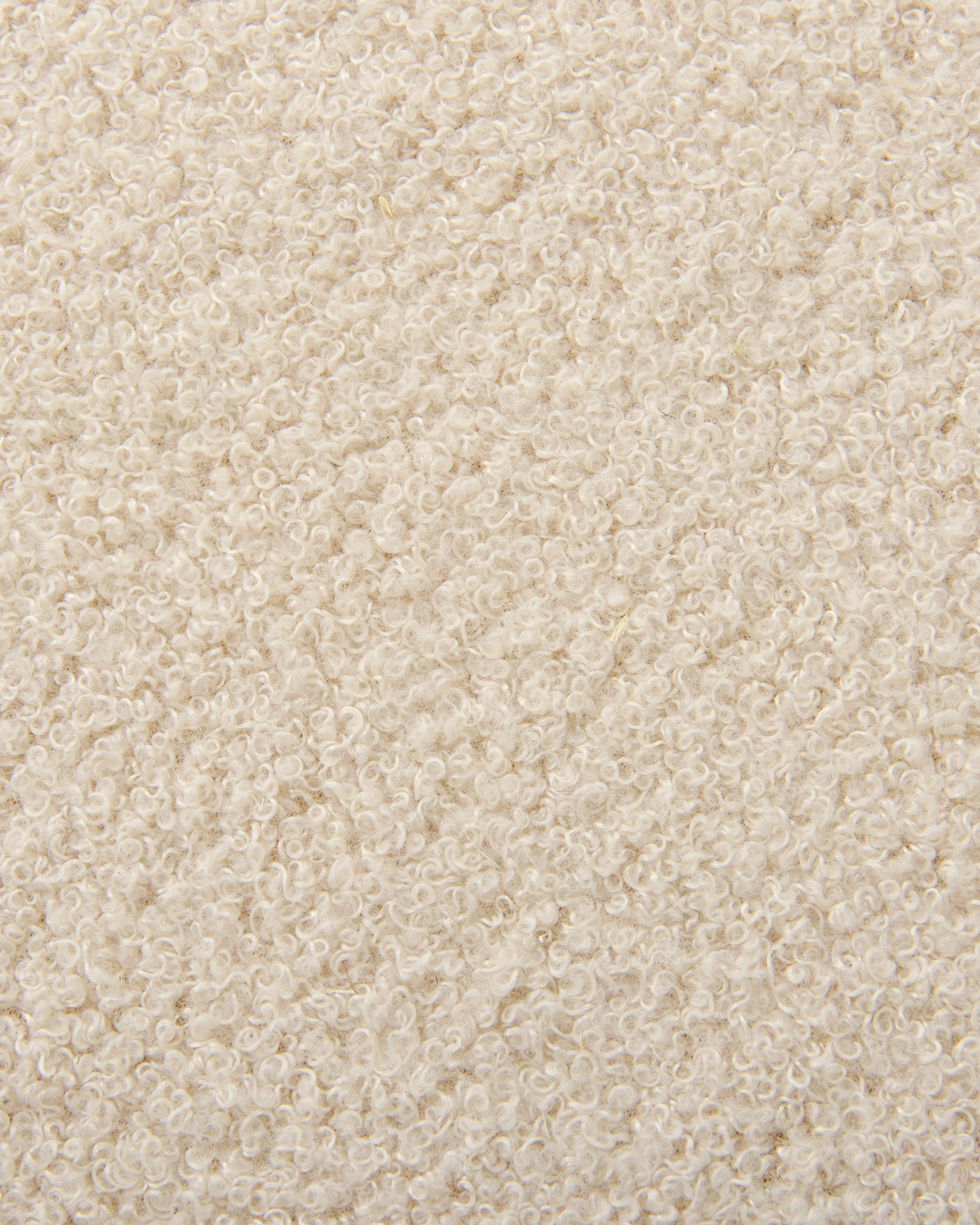 Nachtkastje met 1 lade FLAYAT Bouclé Beige